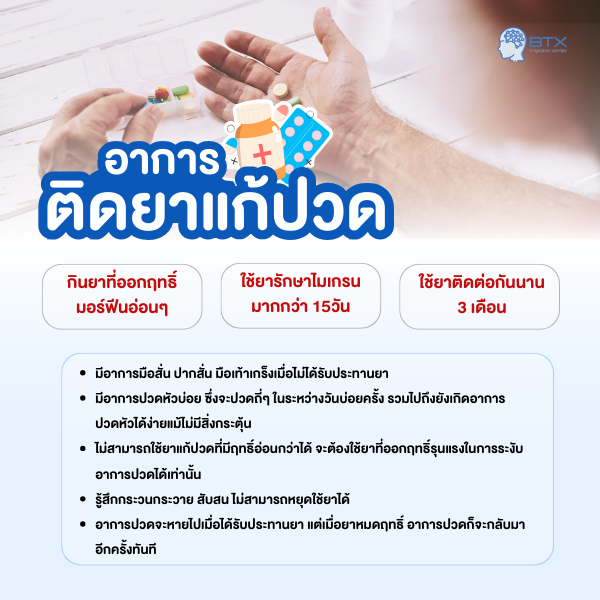 ติดยาแก้ปวด กับอาการปวดหัวไมเกรน มีความเกี่ยวข้องกันอย่างไร